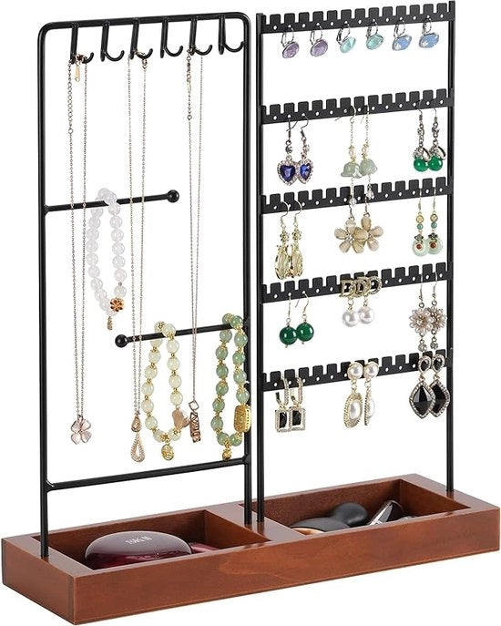 organizzatore di gioielli, supporto per gioielli, holder per collana - albero di gioielli - organizzatore di gioielli
