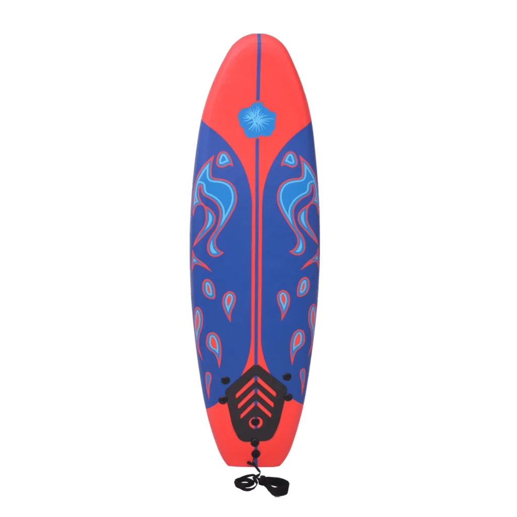 Tavola da Surf Blu e Rossa 170 cm 91258