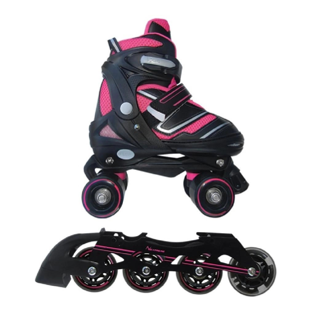 Pattini 2in1 REVERSE fucsia misura S