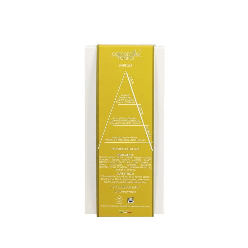 PROFUMO CAMOMILLA TORINO 50ML ISPIRATO A ERBA PURA GOLD