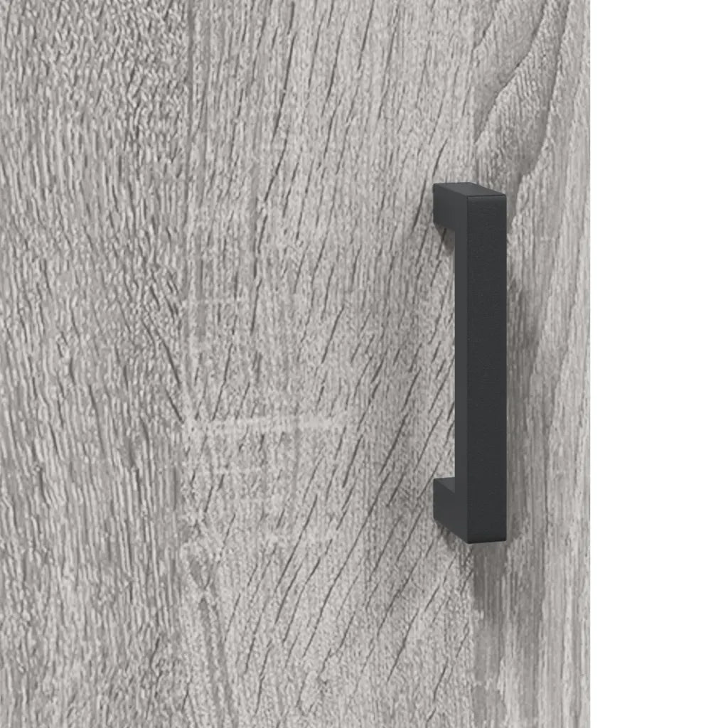 Armadietto a Muro | Mobile Pensile Grigio Sonoma 60x31x60 cm in Legno Multistrato