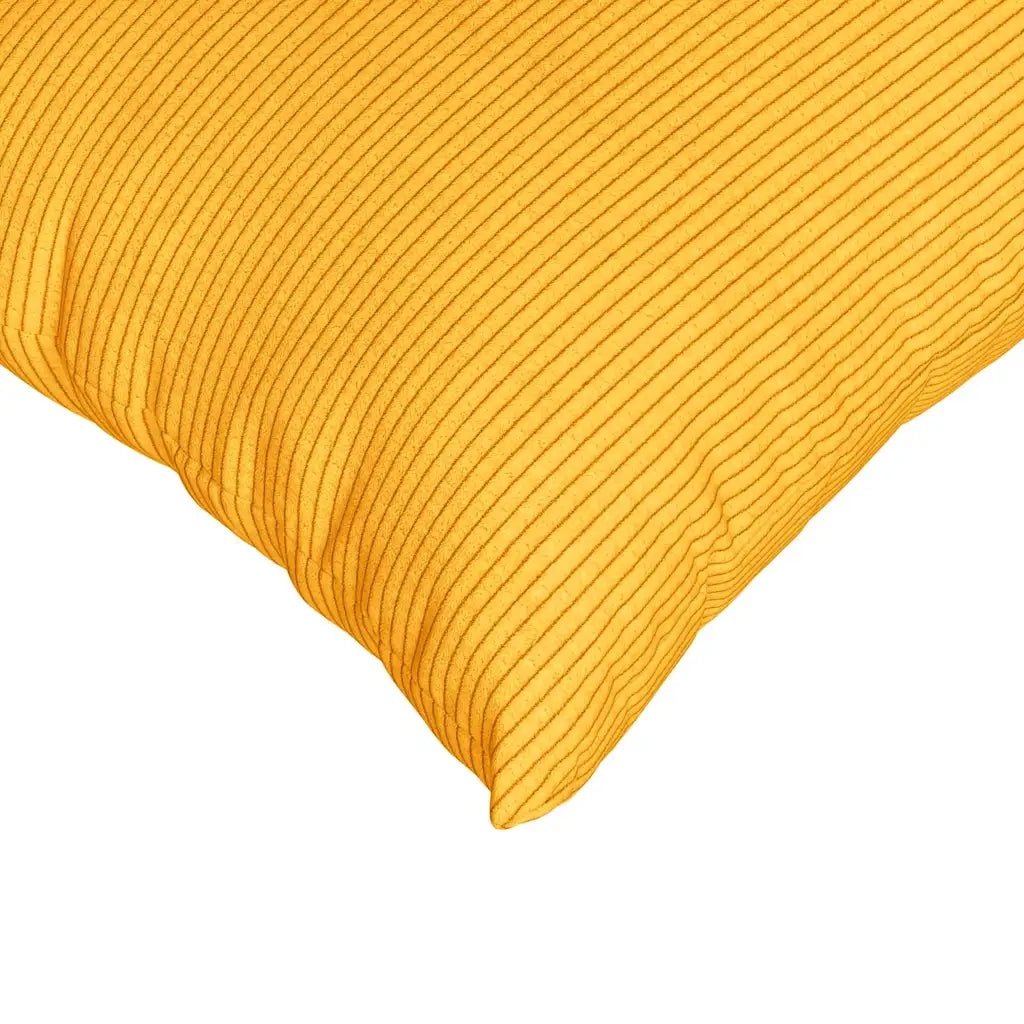 Cuscini da Divano 2 pz | Cuscini per sedie Giallo Chiaro 60 x 40 cm
