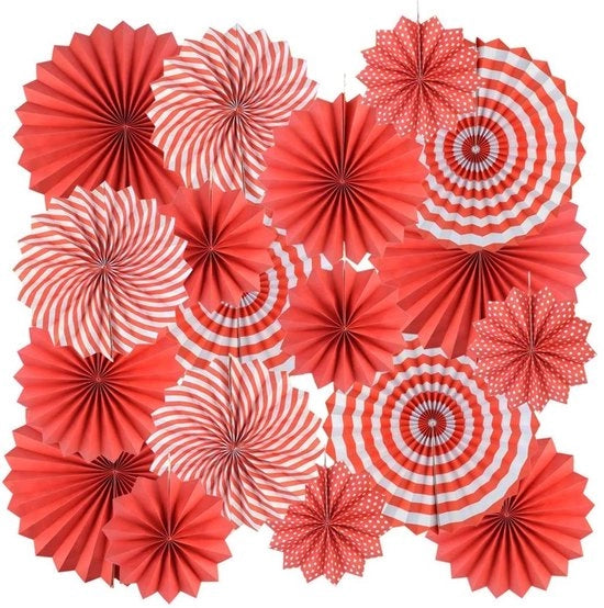 Set di Asciugamani di Carta in 12 pezzi - Decorazione di Festa - Disegno Circolare - Compleanno/Sposali - Accessori per Eventi - Adesivi Self-Adesivi