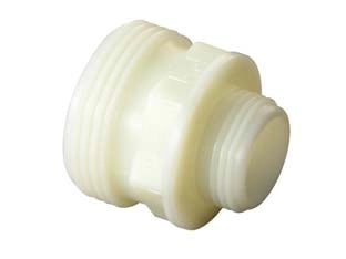 NIPPLO DI PASSAGGIO IN PA- - ø 1x30, filetto M 42x3 - 5 pezzi BUCCHI