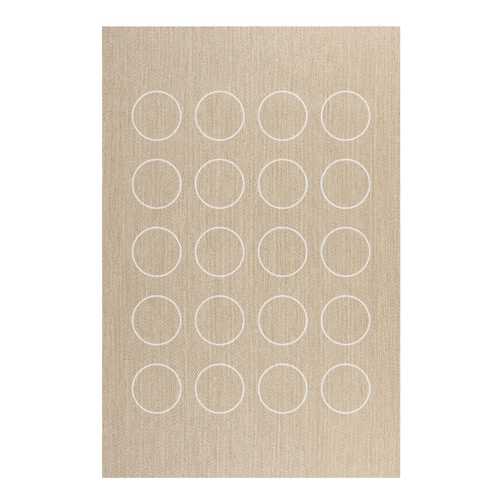 Tappeto vinilico di alta qualità cerchi blancos 60x90