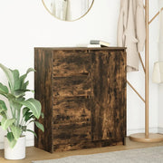 Credenza con Cassetti Rovere Fumo 71x35x84 cm in Truciolato 861584