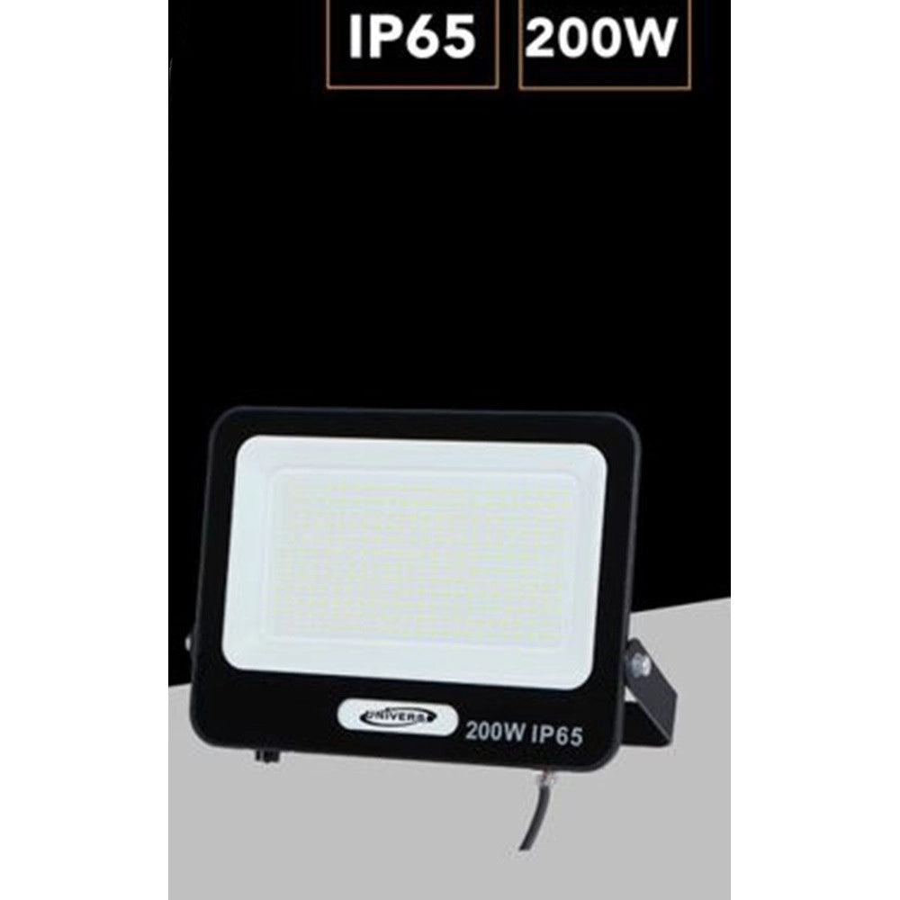 Trade Shop - Faro Proiettore Smd Led Floodlight 200 W Slim Ip65 Luce 3000k 4000k 6500k Ek05-200w -