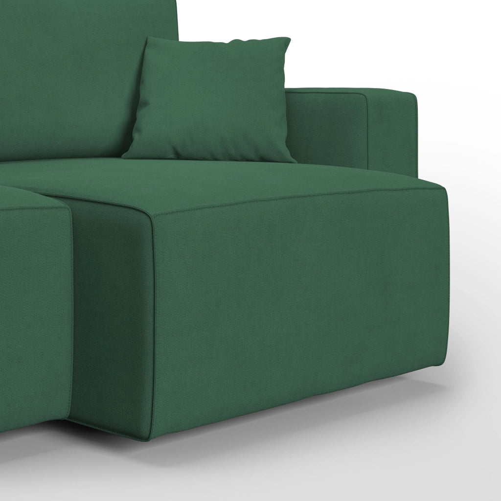 Morfeo Divano in tessuto impermeabile 215 cm verde