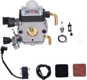 Set di carburatore per FS80R/FS85/HS80 - Filtro del carburante - Accendino - Alluminio - Peso ridotto 296 g - Facile da installare