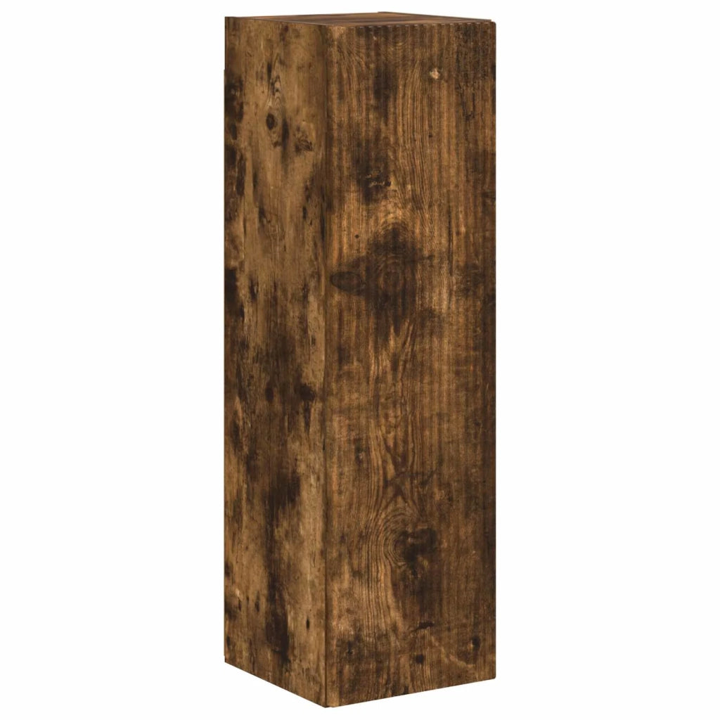 Set mobile TV 4 pz | Armadietto TV | Mobile Porta TV Rovere fum¨¦ Legno multistrato