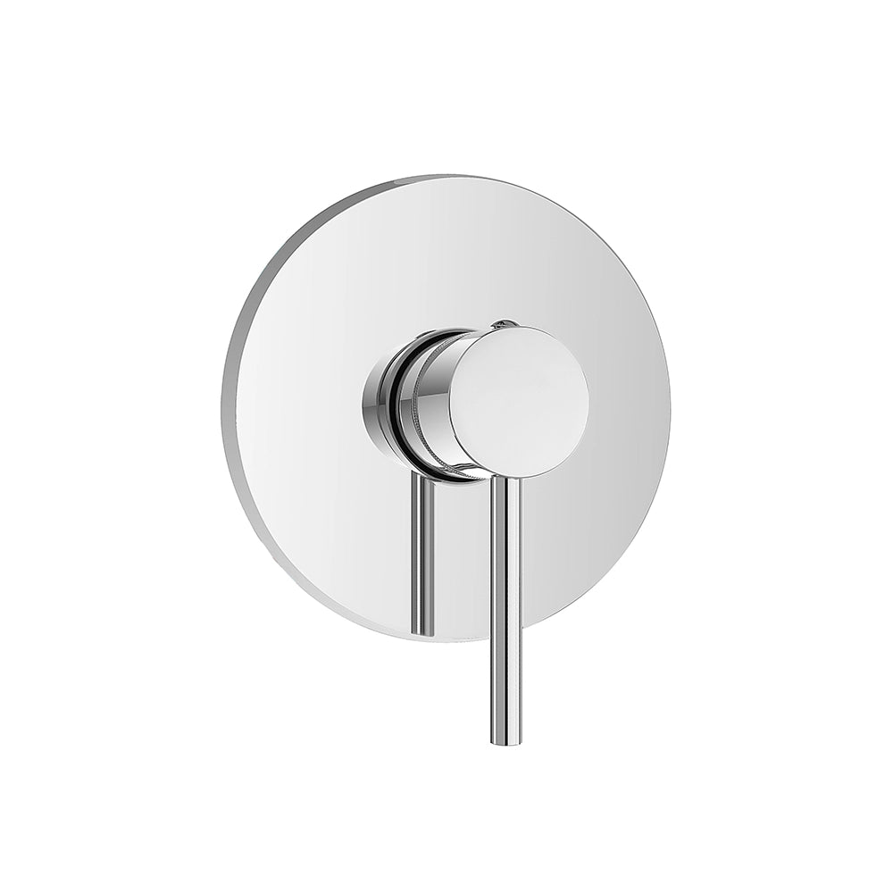 Kit doccia con miscelatore York con braccio 35 e soffione 20 cromo