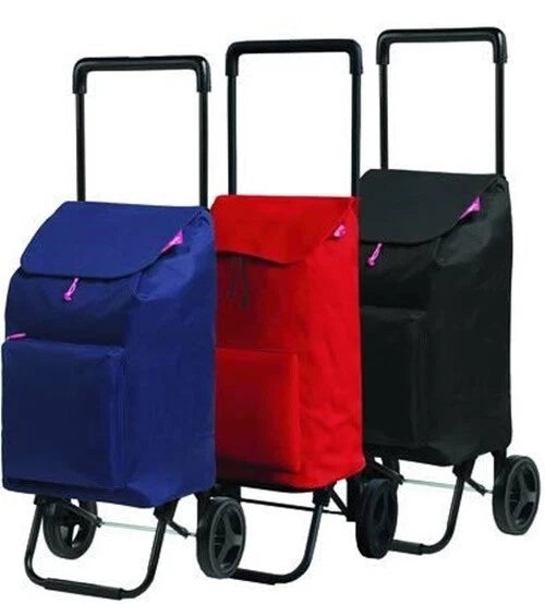 1 Carrello Spesa 45 Litri “argo” Colore Rosso Gimi Ferr 190169