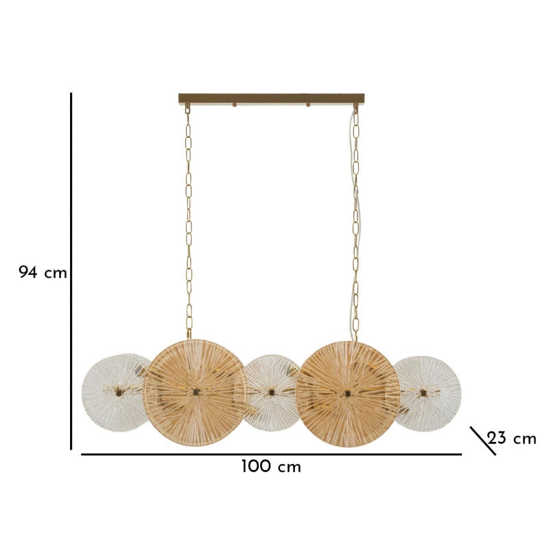 Lampadelle Ario Osaka cm 100x23x28-94