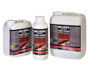WILIDRO IMPREGNANTE PROTETTIVO IDROREPELLENTE PER TERRAZZE E BALCONI  lt.2,5 in tanica    DIXI