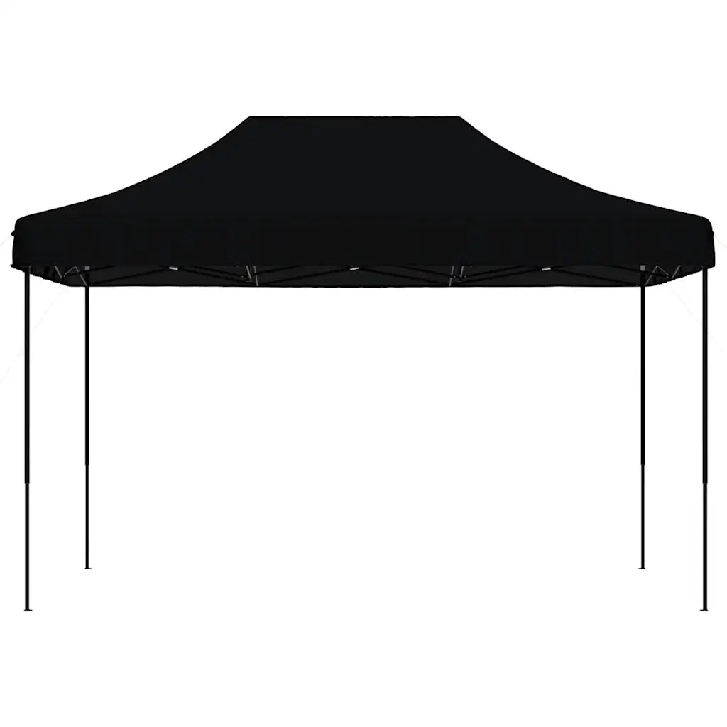 Tenda da Festa Pieghevole Pop-Up - Gazebo Nero 410x279x315 cm