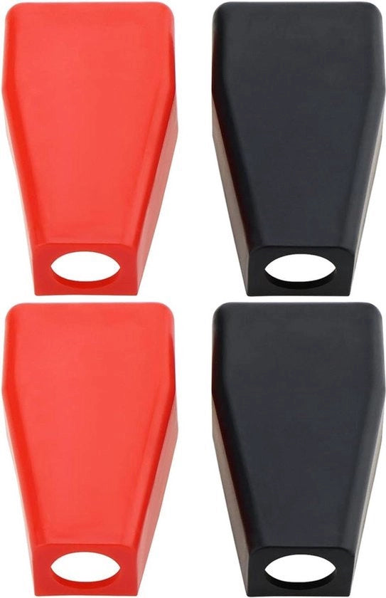 Dekalogo per Isolatore di Batteria - Connettore di Cavo - Accessori per Auto - Nero e Bianco - Accessori per Auto - Adatto per Auto - Termine Positivo di Batteria - Protezione del Coperchio - 2 Paia