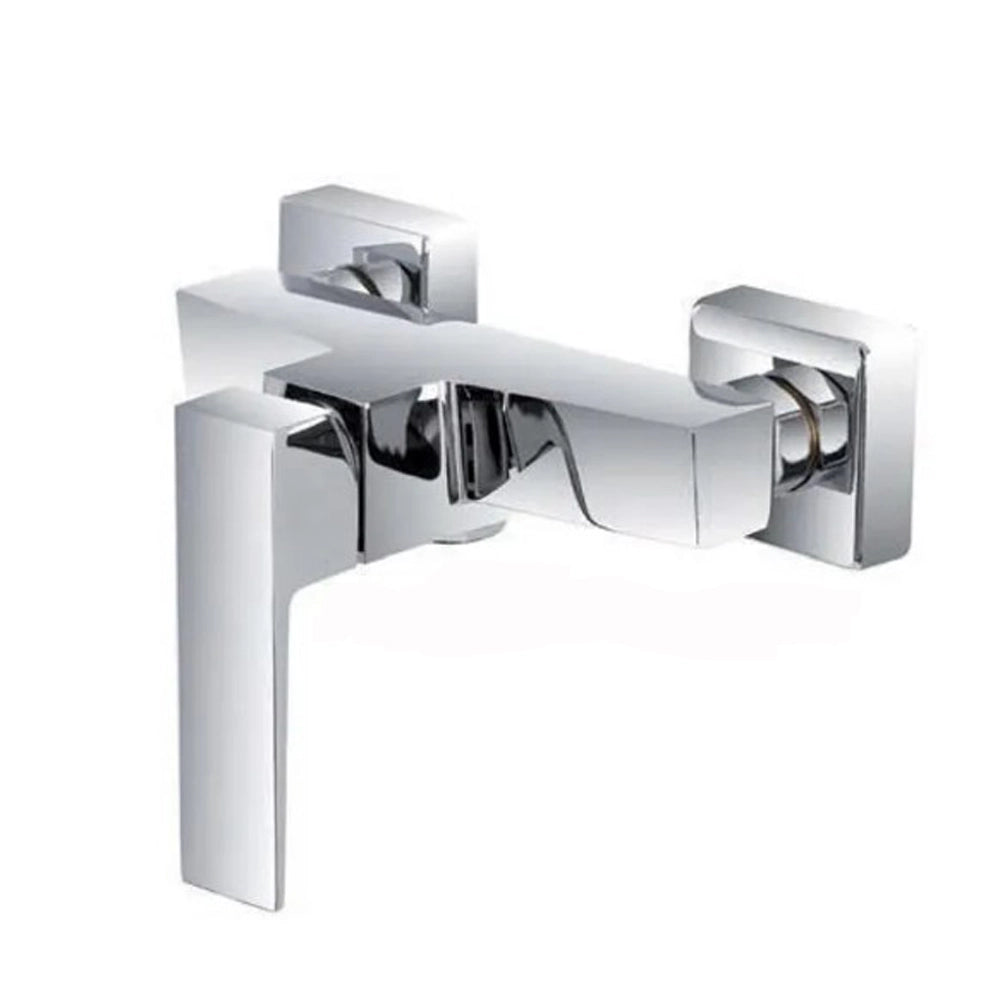 MISCELATORE MONOCOMANDO DOCCIA ESTERNO CROMATO LUCIDO SERIE QUATRA FERIDRAS 401044