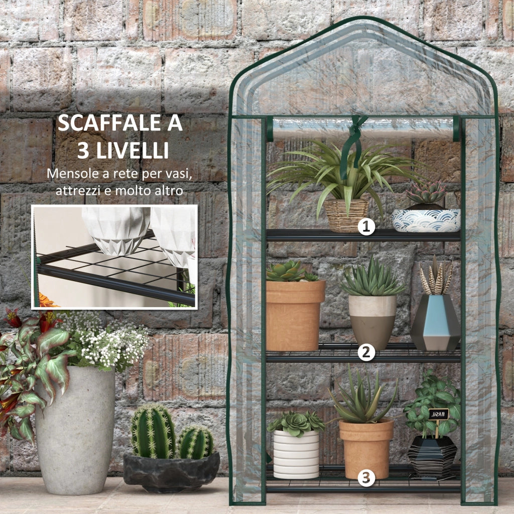 Serra da Giardino ¨C Minimal ¨C Trasparente 59x39x127 cm