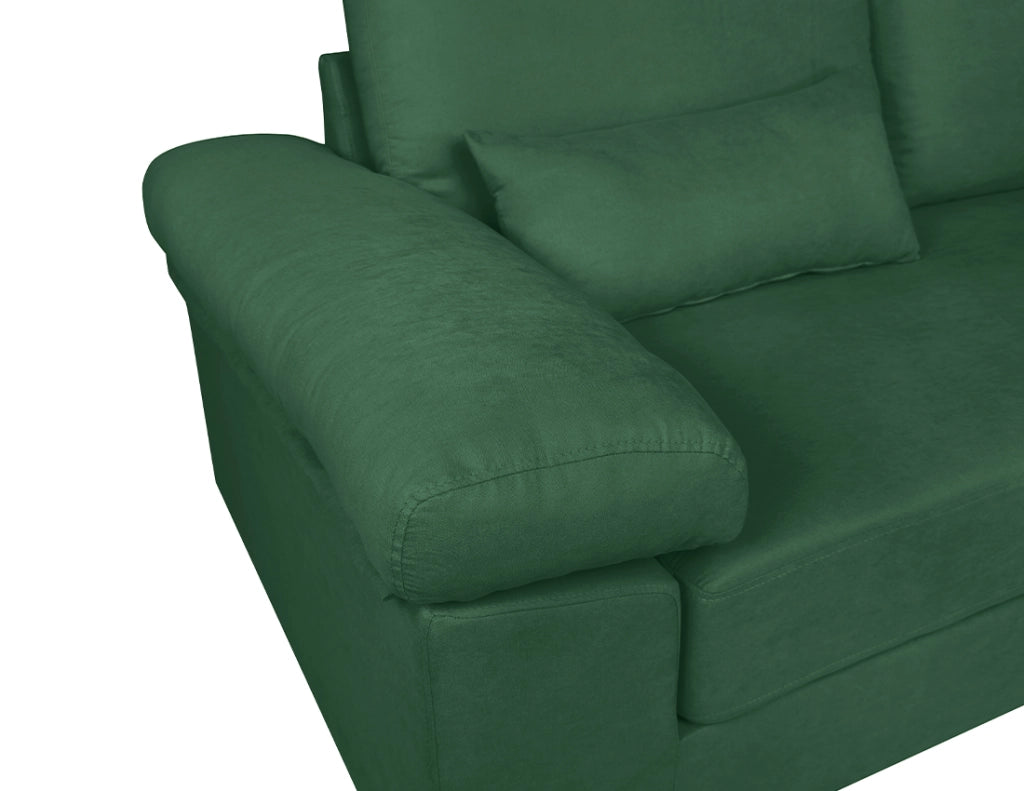 Divano angolare 3 posti con chaise longue destra - Washington - DI-WA38FBC-CLDX