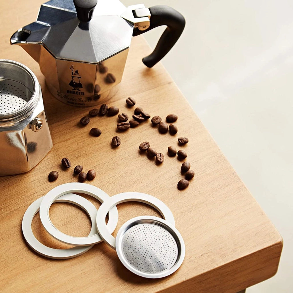 FILTRO E GUARNIZIONI PER CAFFETTIERA 1 tazza