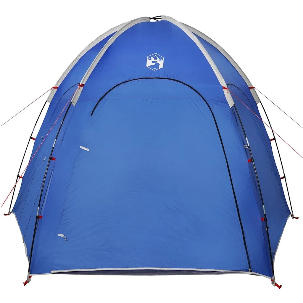 Tenda da Piscina con tetto Blu Azzurro 366 x 305 x 231 cm