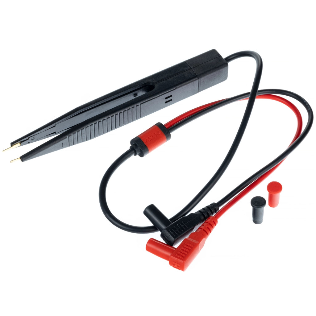 Cavi di Misura per Multimetro 1000V/20A – Punta a Spillo, Isolamento in Silicone | Lunghezza 50 cm, Compatibile con SMD