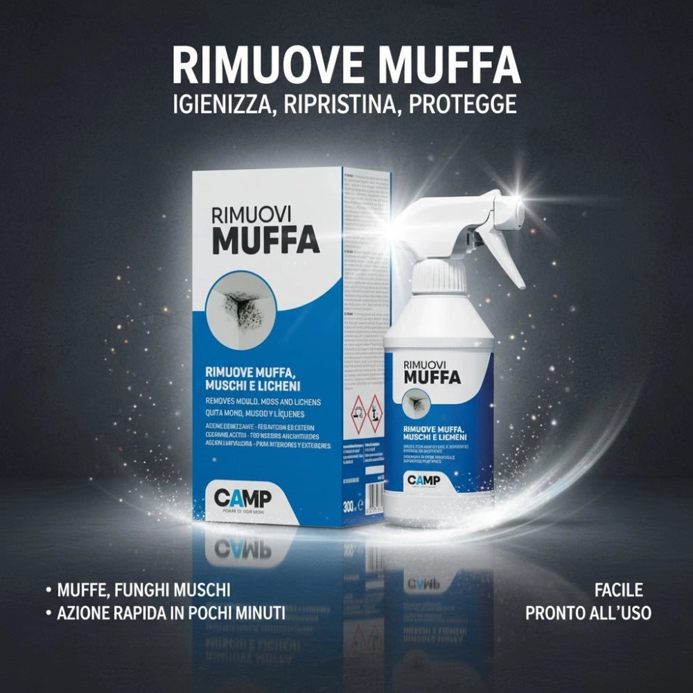 Rimuovi muffa 300 ml pulitore igienizzante per interni e esterni