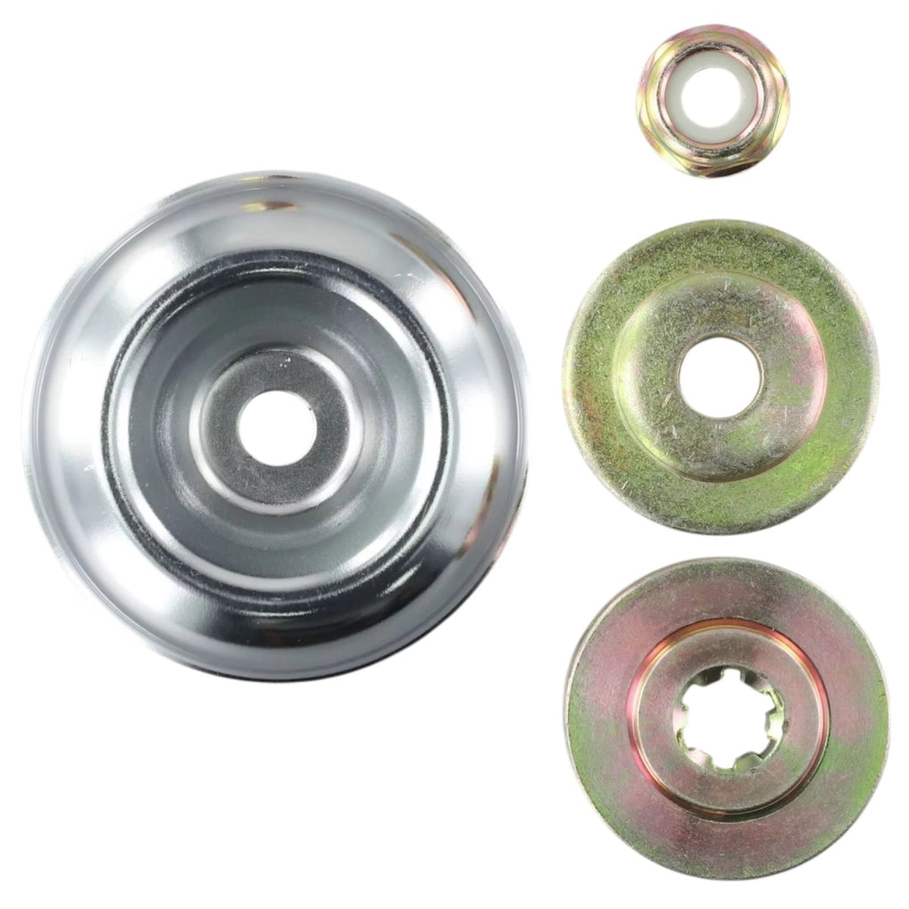 Kit Di Fissaggio Del Dado Della Lama Del Decespugliatore Ricambio di Metallo 4Pz