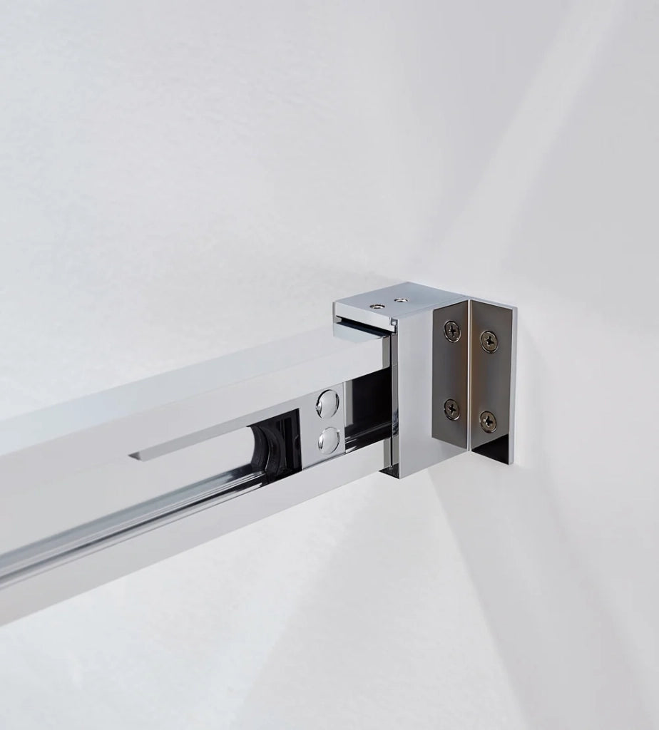 Box doccia angolare BASIC apertura al vertice 95x80 cm (90-95/75-80) oro vetro trasparente