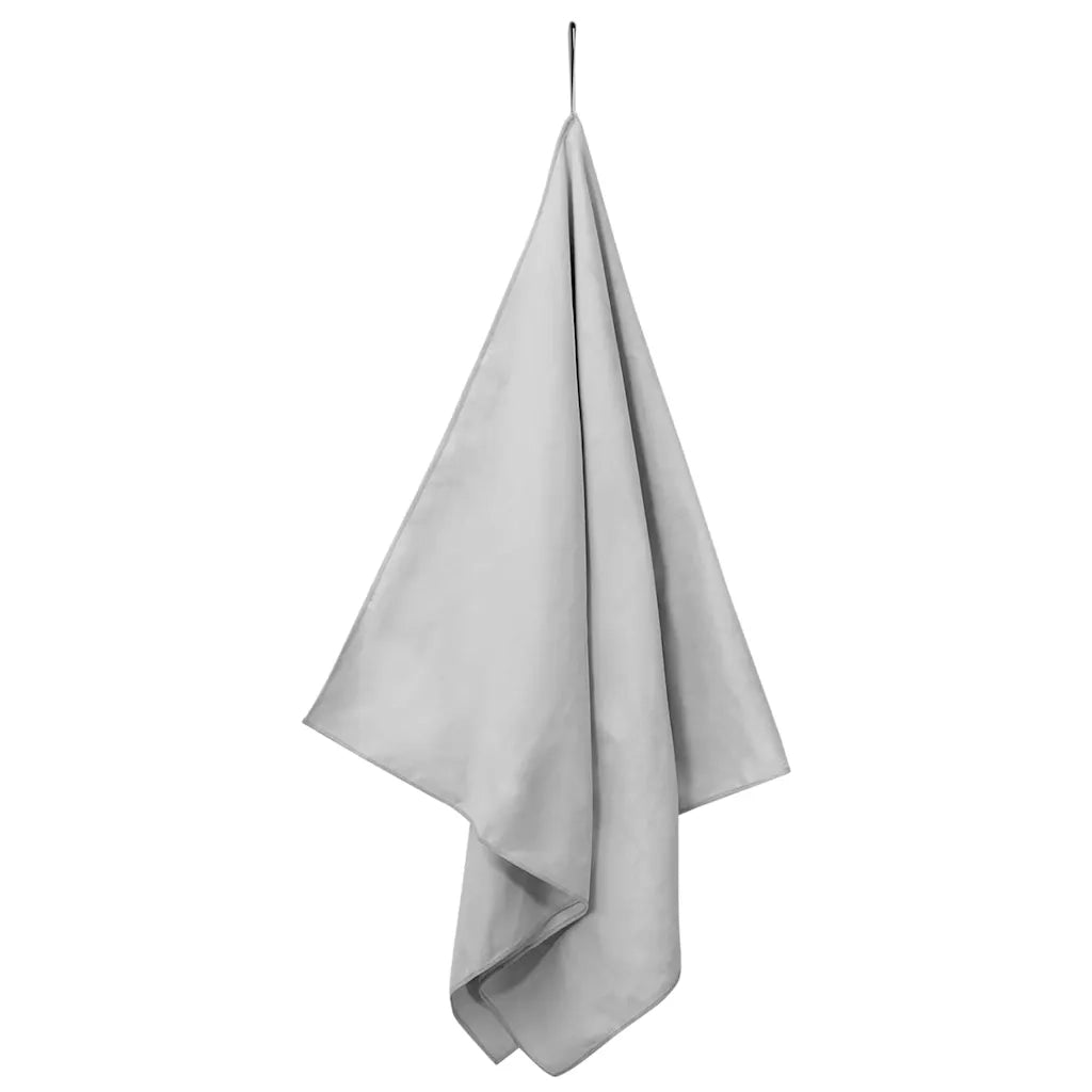Asciugamani Sportivi 2 pz | Teli per bagno Grigio 140 x 70 cm