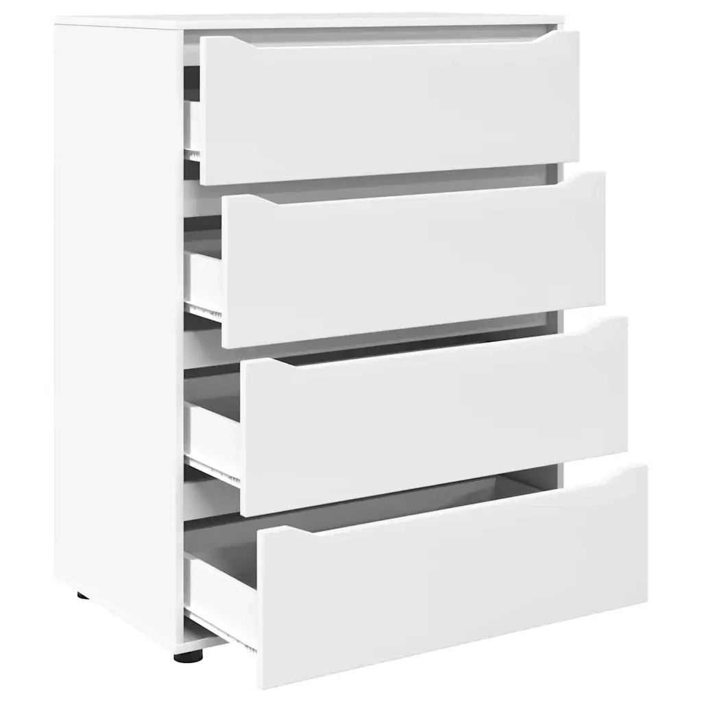 Armadi di Stoccaggio 2 pcs Bianco 80 x 48 x 105 cm