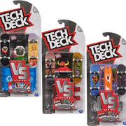 Tech Deck, Plan B Skateboards, Serie Versus, Confezione da 2 Fingerboard da Collezione e Set di Ostacoli, Miniskate,1 mo