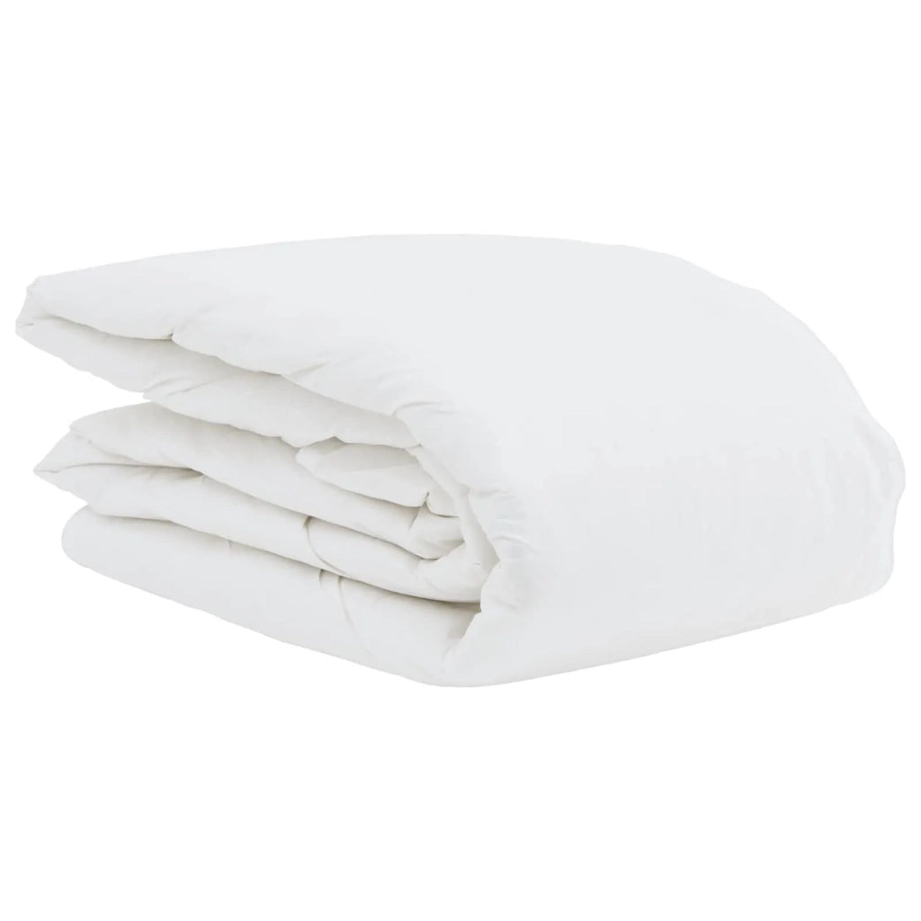 Duvet Estivo con cuscino 2 pcs Bianco Piuma d'anatra 3376252