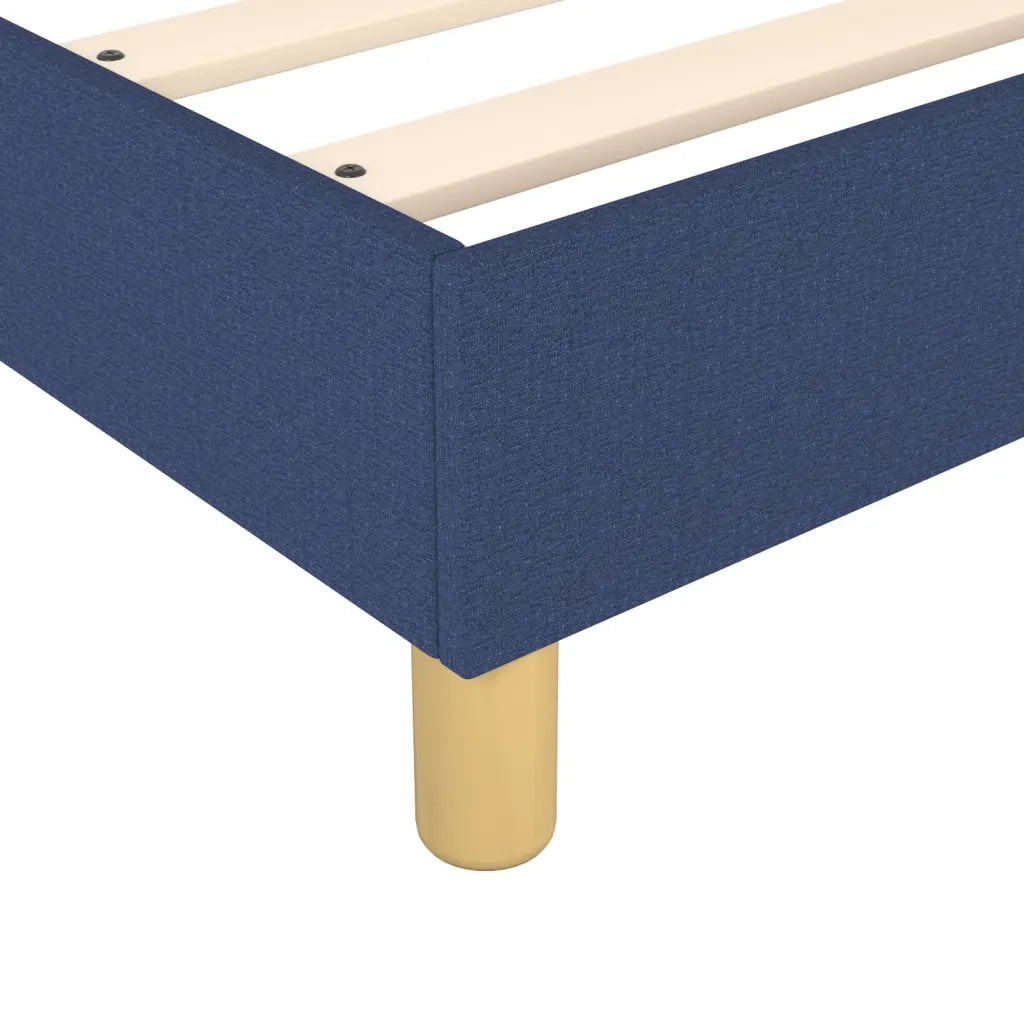 Giroletto a Molle con Materasso Blu 180x200 cm in Tessuto 3144197