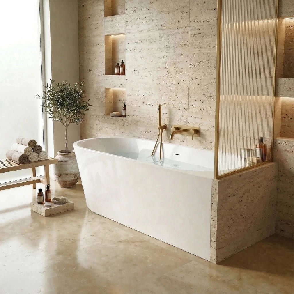 Vasca Bagno Sydney Bellanto Destra 160cm Copritappo bianco