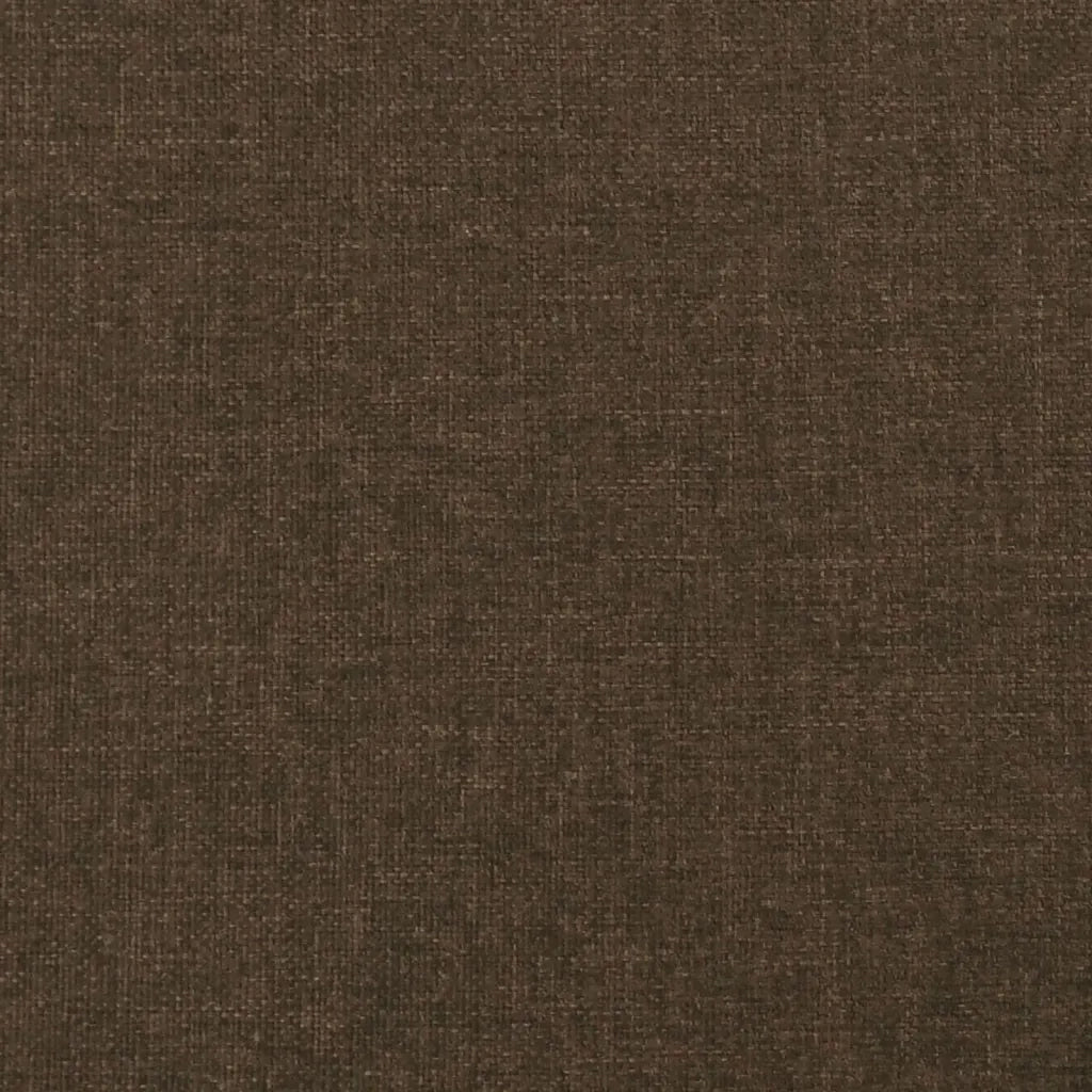 Testiera | Testata Marrone Scuro 80x5x118/128 cm Tessuto