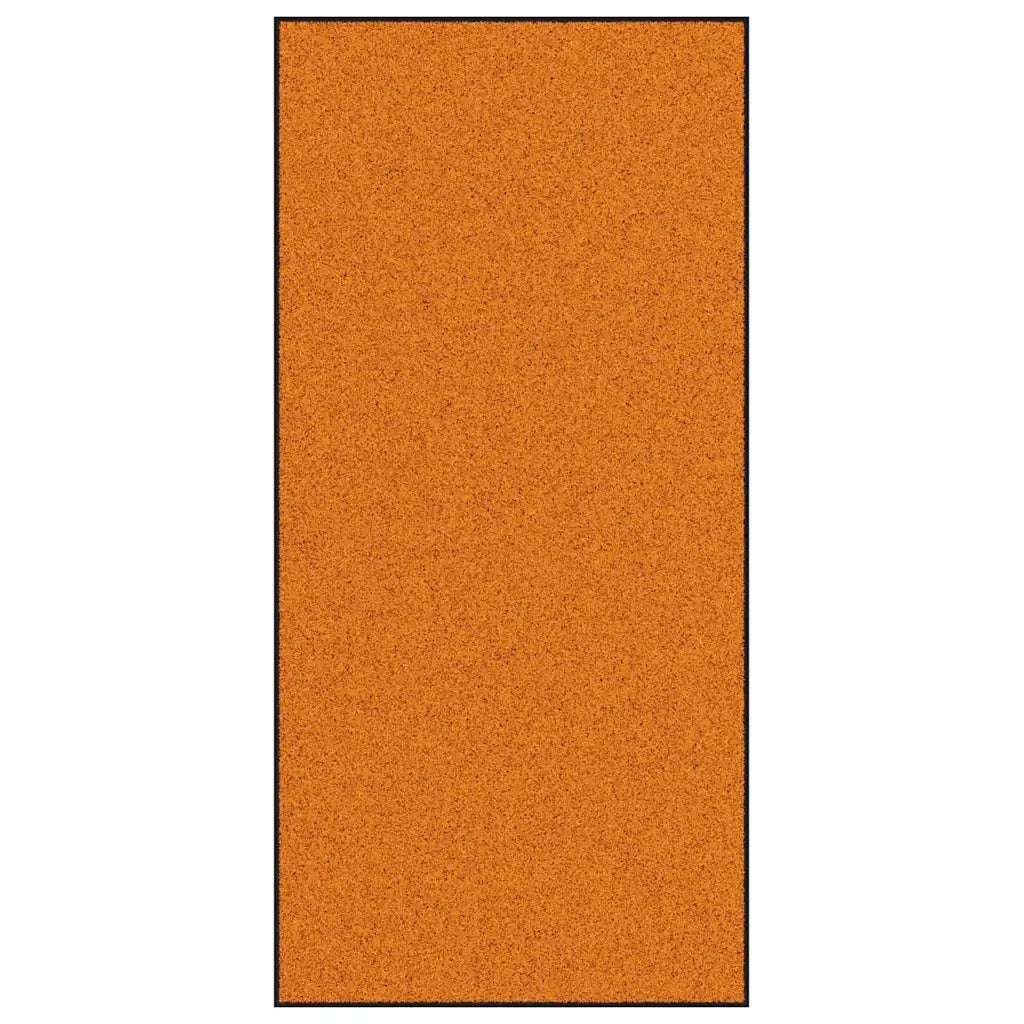Tappetino Altro Arancione e Nero 120 x 250 cm Poliammide e PVC 4100745