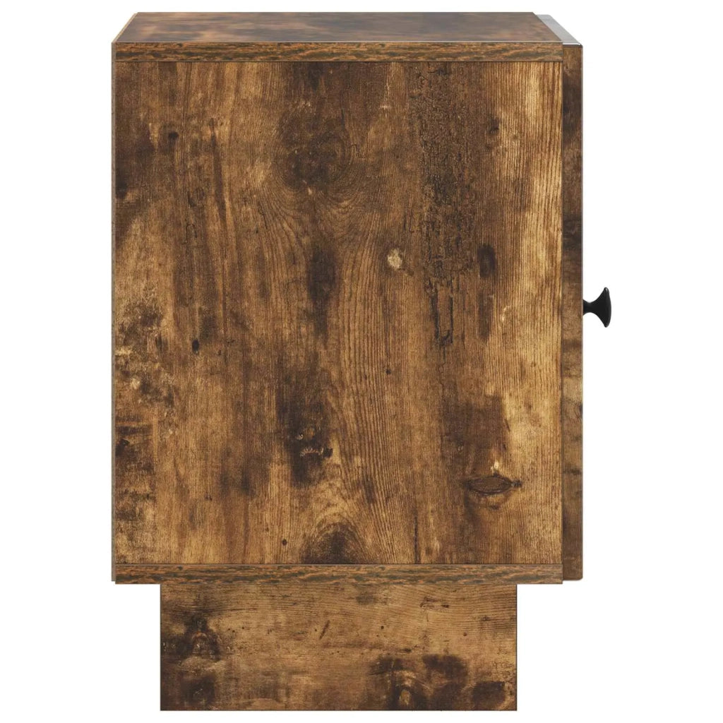 Armadio da Notte Rovere Fumo 43 x 34,5 x 50 cm 893885