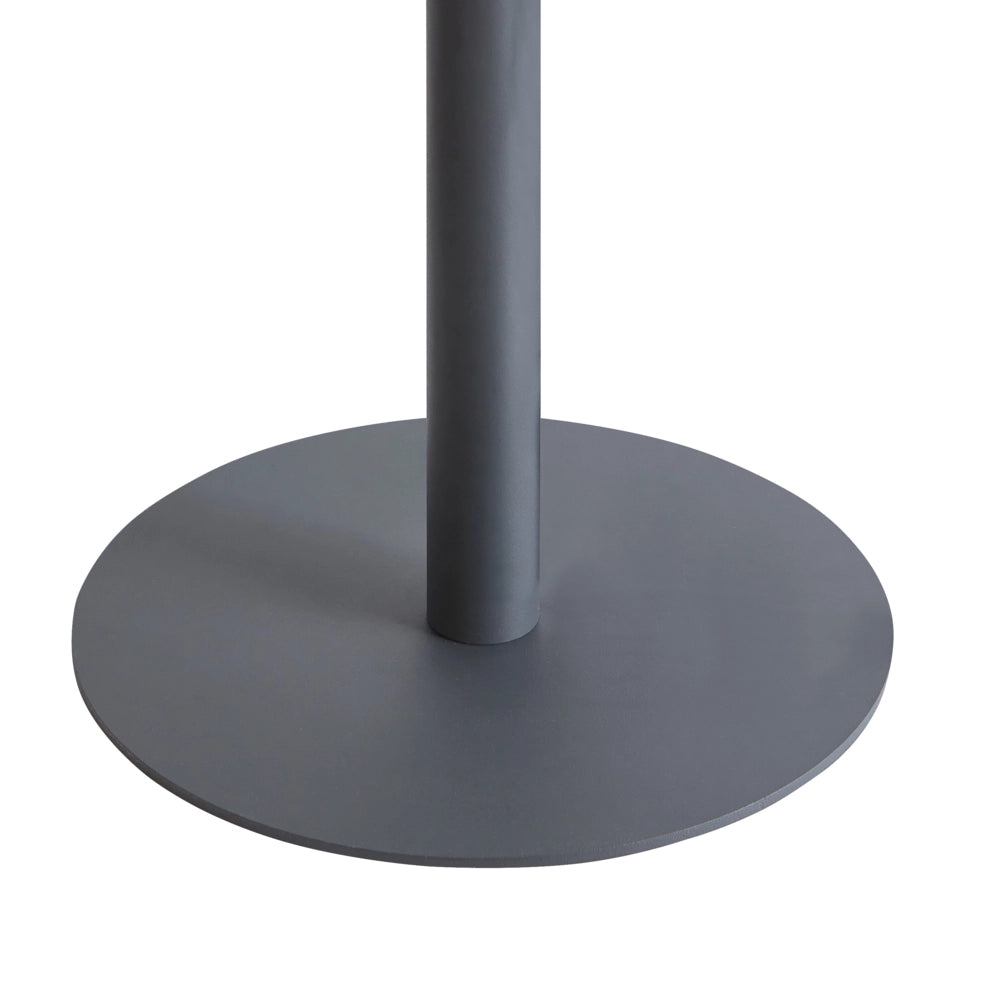 Riscaldatore elettrico per patio in acciaio grigio alogeno portatile moderno 1500 W Giardino Patio Accessori esterni
