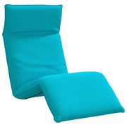 Sdraio da giardino | Lettino Pieghevole Turchese 175x54x8,5 cm in Tessuto Oxford