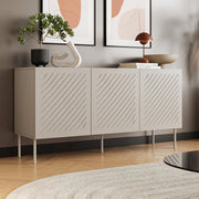 Madia Stilo, Credenza un Ripiano, 150.5x42x75h cm Beige