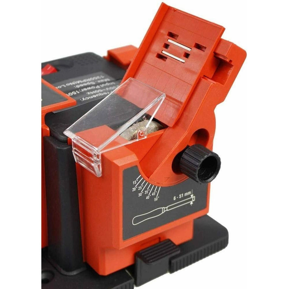 Trade Shop - Affilatrice Con Mola Diamantata Affilatore Coltelli Affilapunte Affila Punte 77292 -