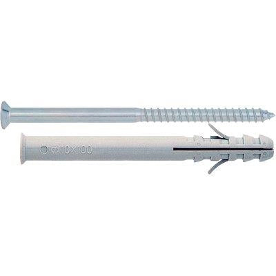 TASSELLO NYLON PROLUNGATO TUP/V FRIULSIDER - VITE TSP CAVA PZ TUP/V 8X 80 CF=PZ 100- 1 confezioni