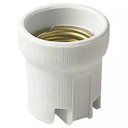 PORTALAMPADA E27 Ø43MM PORCELLANA BIANCO