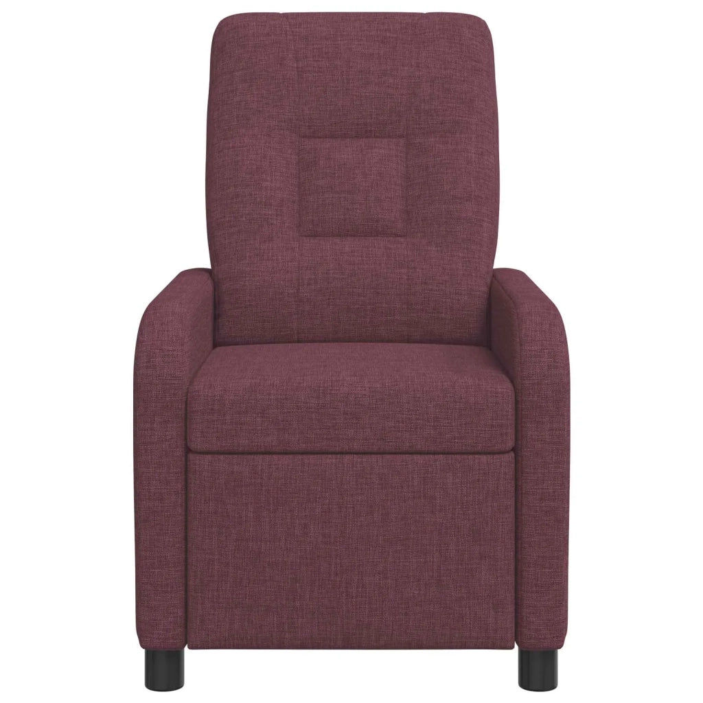 Divano Sedia-Poltrona Massaggiante Viola Tessuto 643078