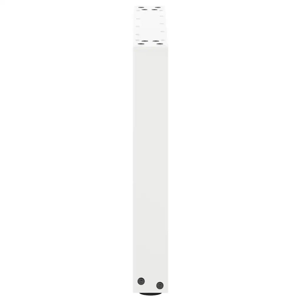 Gambe per Tavolino da Caff¨¨ a Forma di U 2 pz | Piede del tavolo Bianche 50x(42-43) cm Acciaio