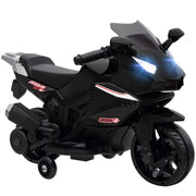 Moto Elettrica Bambini 6V ¨C Xylo ¨C Nero con Luci e Suoni 75x36x49cm