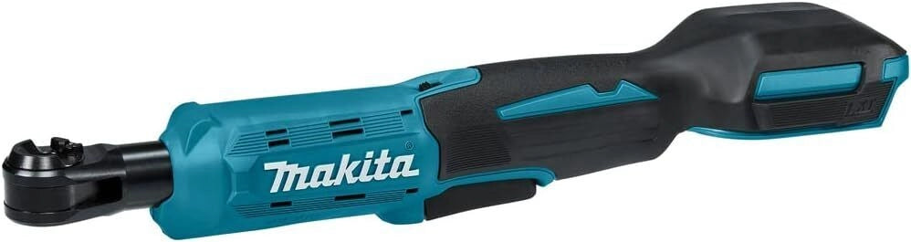 Makita DWR180ZJ Chiave a cricchetto 18 V senza spazzole con attacchi 3-8'' e 1-4'' freno elettrico LED XPT valigetta Makpac colore Nero