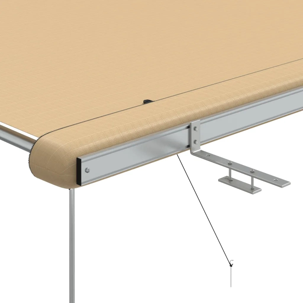 Tendalino per Camper e Roulotte 2,4x2,5x2,15 m Beige 148139