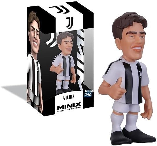 MINIX - Stelle del Calcio #249 - Juventus - Kenan Yildiz - Figurina da Collezione 12 cm